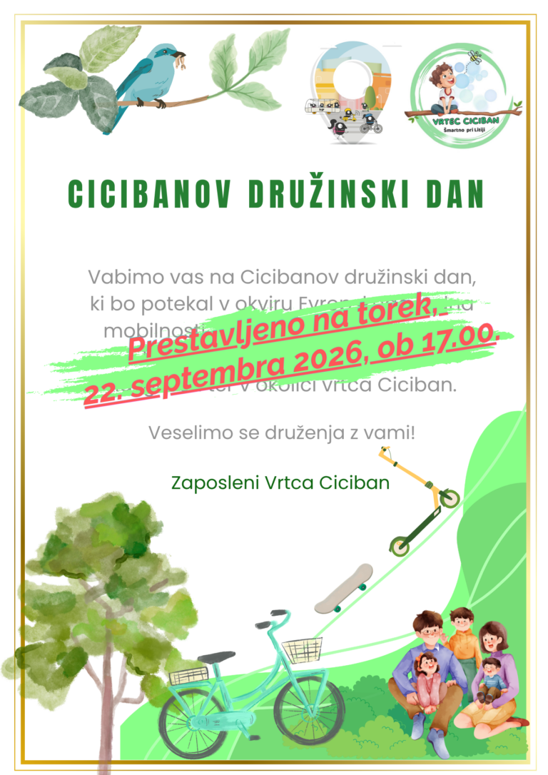 Cicibanov družinski dan